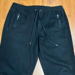 JOE'S JEANS JOGGER PANT BLACK SIZE 34
